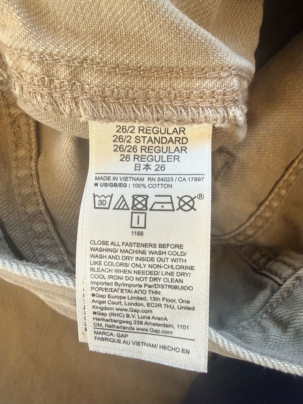 Gap High Rise Barrel Pant - Picture 4 of 4